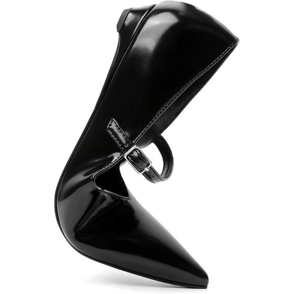 🆕Women Black Closed Pointed Toe Ballet Flat Comfortable Dressy Casual Shoes - Picture 7 of 8